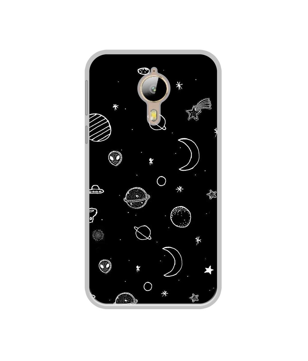 Amazon Brand - Solimo Designer Solar System UV Printed Soft Back Case Mobile Cover for Panasonic Eluga i3 Mega
