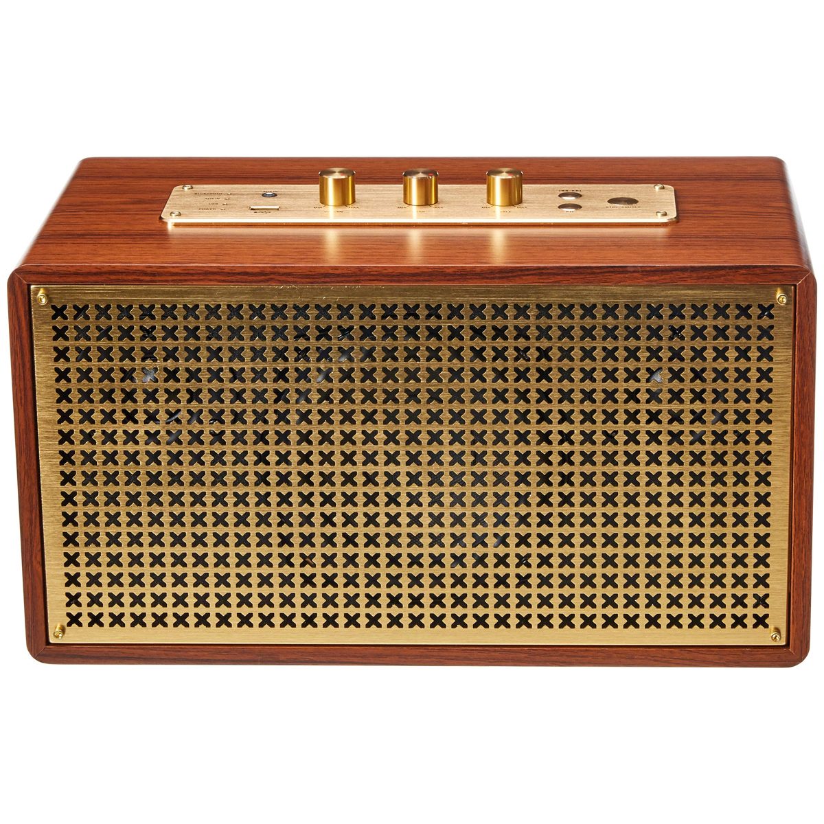 AmazonBasics Vintage Retro Bluetooth Speaker