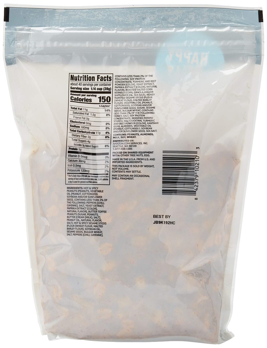 Amazon Brand - Happy Belly Sweet & Spicy Trail Mix, 40 Ounce