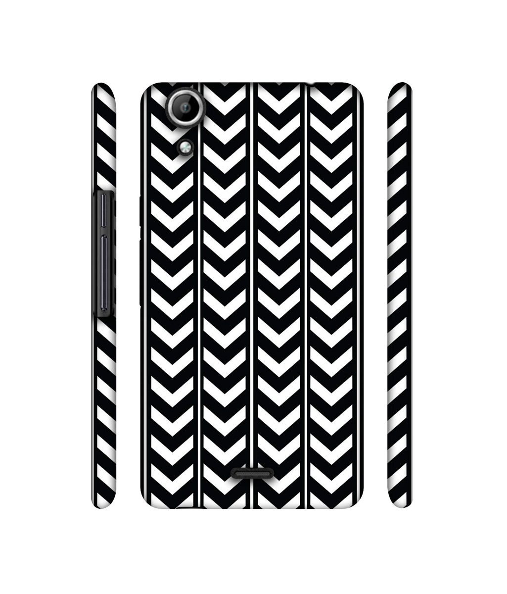 Amazon Brand - Solimo Designer Arrow Texture 3D Printed Hard Back Case Mobile Cover for Micromax Canvas Selfie 2 Q340