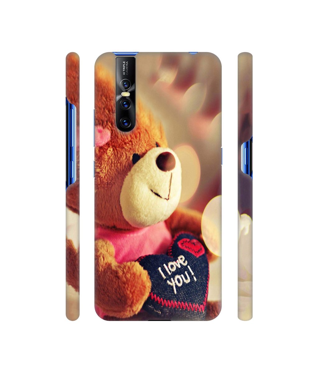 Amazon Brand - Solimo Designer Teddy Bear 3D Printed Hard Back Case Mobile Cover for Vivo V15 Pro