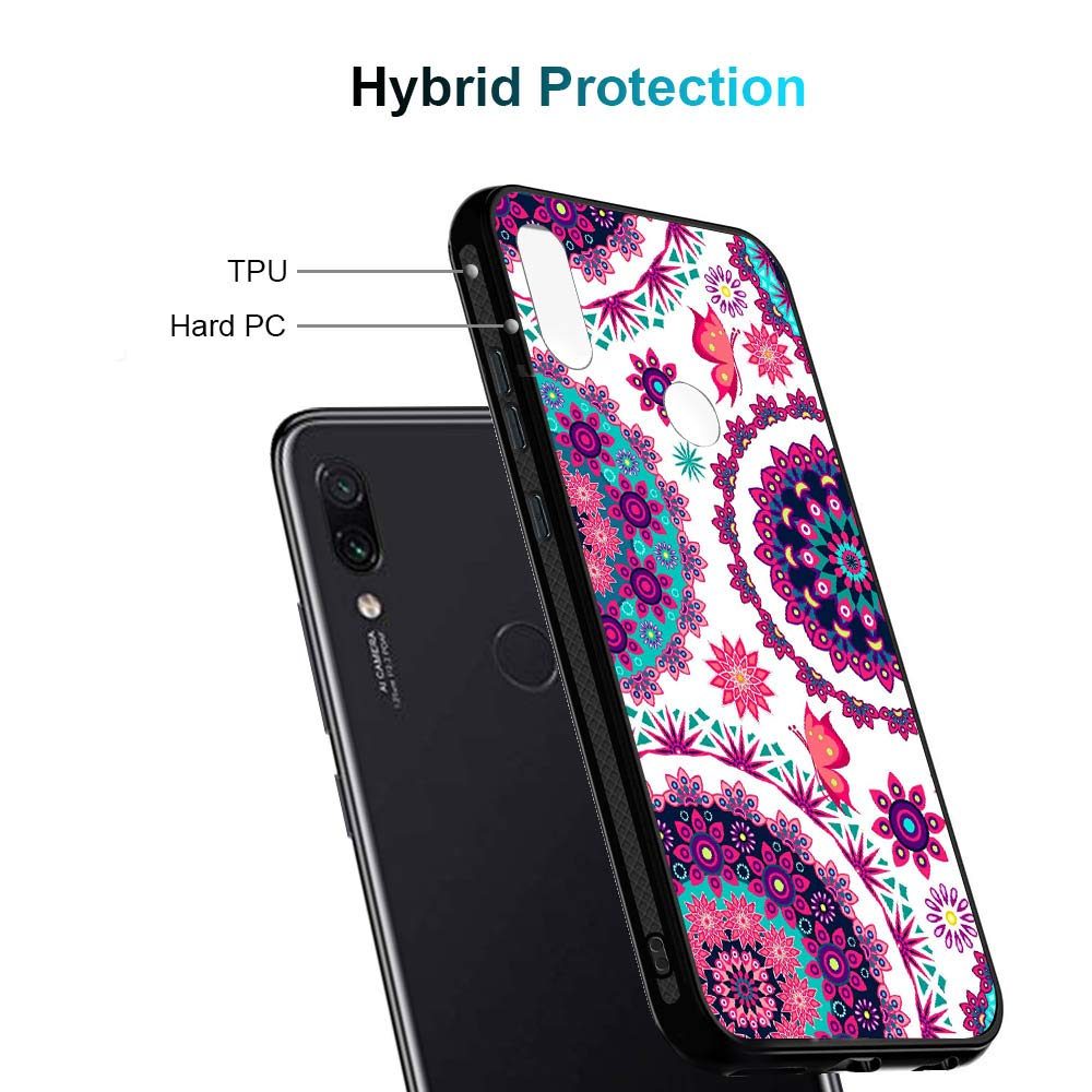 Amazon Brand - Solimo Designer Mandala Printed Hard Back Case Mobile Cover for Redmi Note 7 & Redmi Note 7 Pro (D1196)