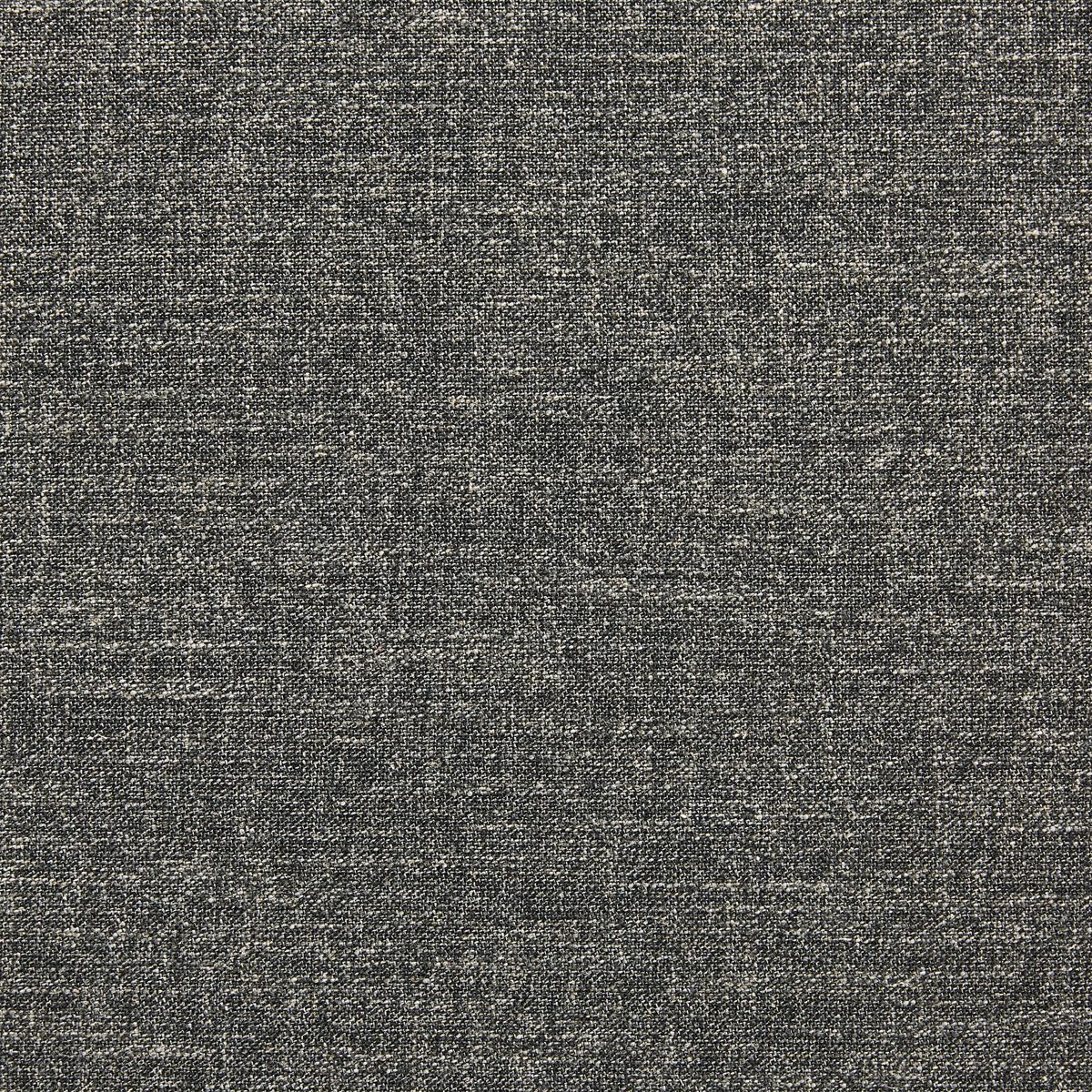 Amazon Brand – Rivet Ava Mid-Century Modern Upholstered Ottoman, 25.6"W, Dark Grey