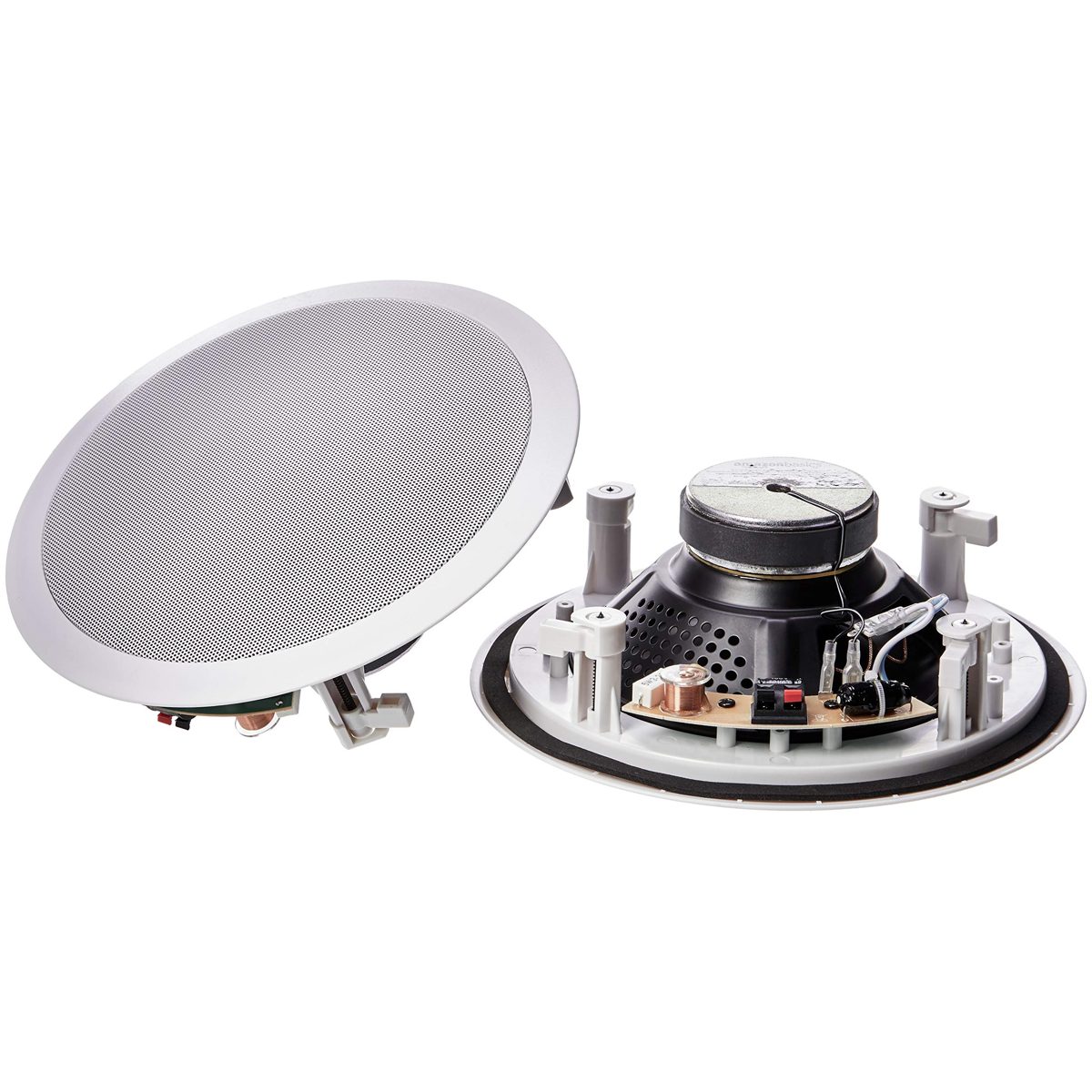 AmazonBasics Round In-Ceiling / In-Wall Speakers (Pair)