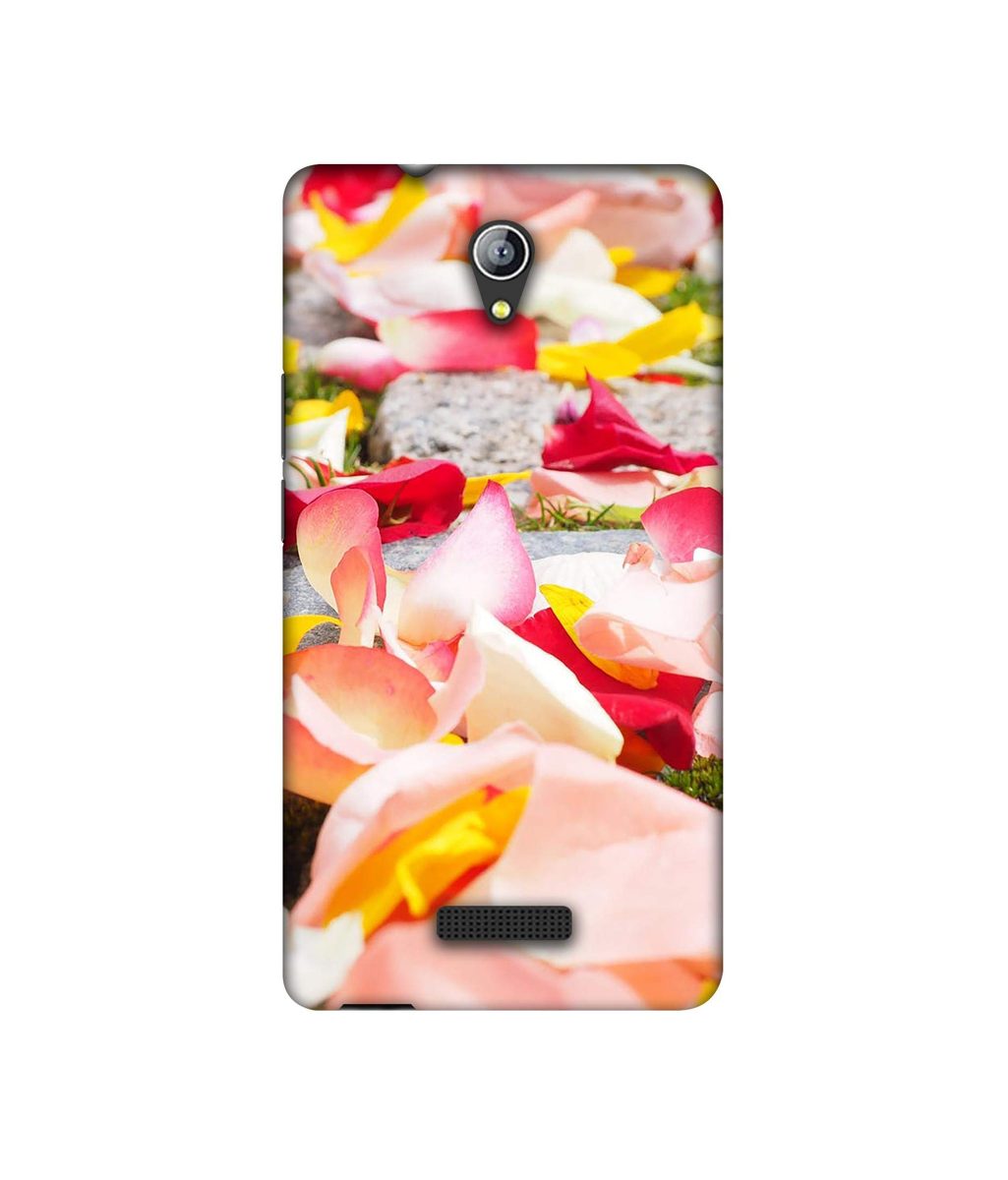 Amazon Brand - Solimo Designer Rose Petals 3D Printed Hard Back Case Mobile Cover for Micromax Canvas Pace 4G Q416