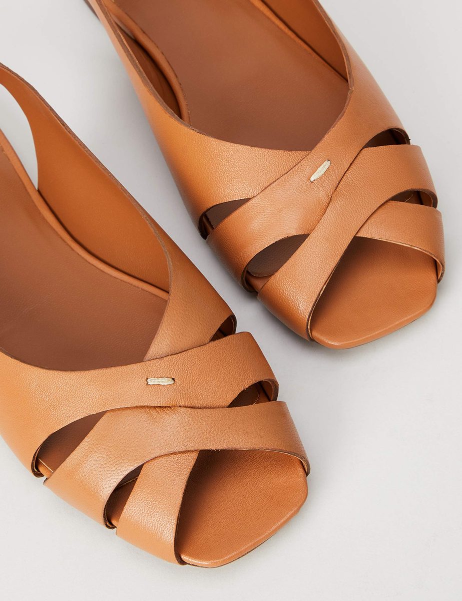 find. Women's N-7976 Open Toe Sandals, Brown Tan, US-0 / Asia Size s