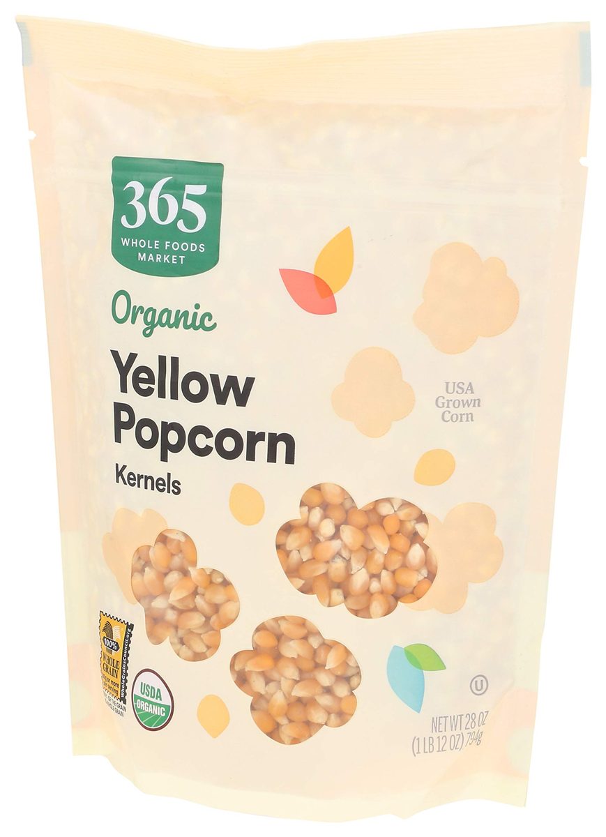 365 Everyday Value, Organic Yellow Popcorn Kernels, 28 oz