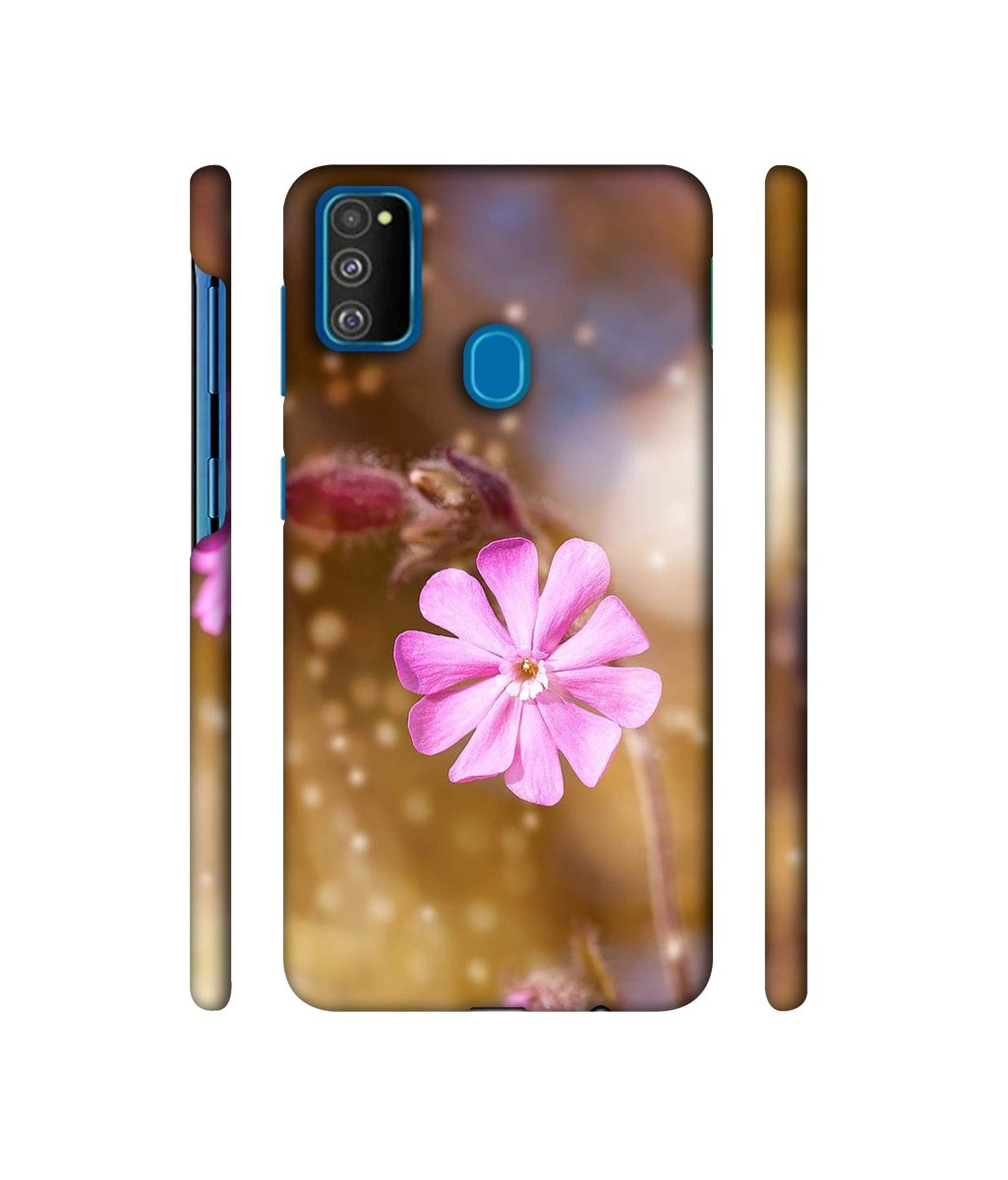 Amazon Brand - Solimo Designer Pink Flower 3D Printed Hard Back Case Mobile Cover for Samsung Galaxy M21 / M30s