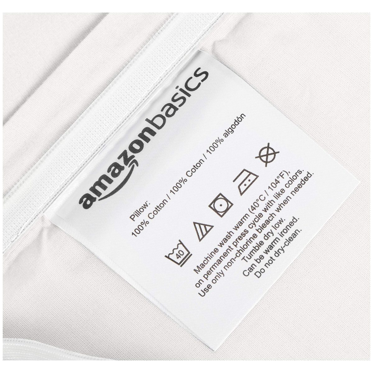 AmazonBasics Ultra-Soft Body Pillowcase - 55" x 21"