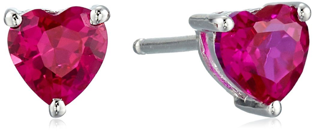 [Find] Amazon Collection Sterling Silver And K iero-go-rudodaiyamondoakusento and creative rubi-ha-topendantozyueri-setto