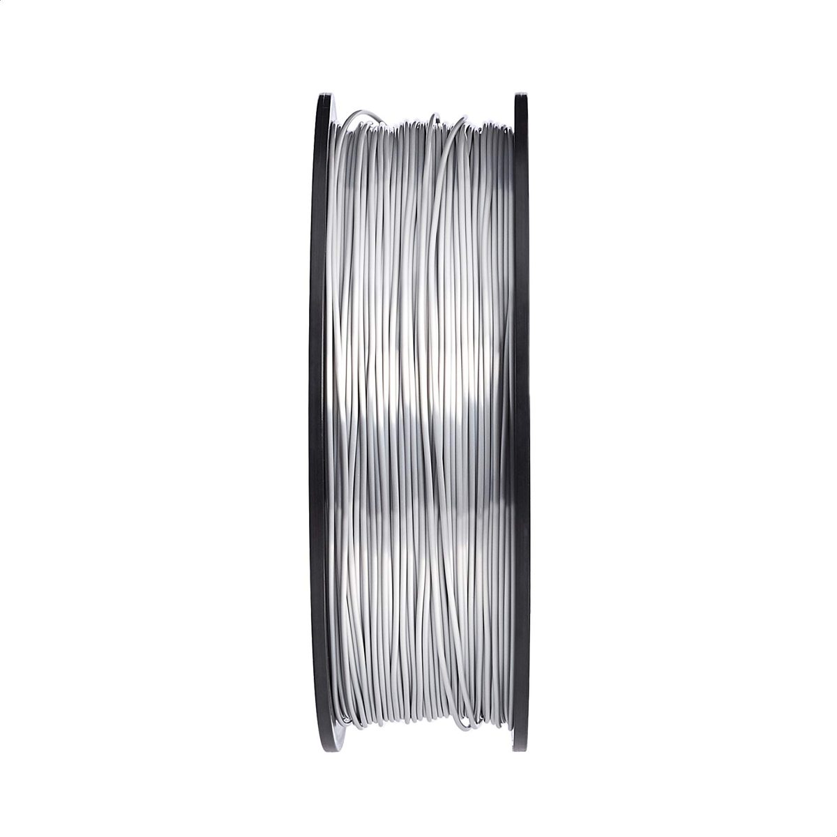 AmazonBasics Silk PLA 3D Printer Filament, 1.75mm, Silver, 1 kg Spool (2.2 lbs)