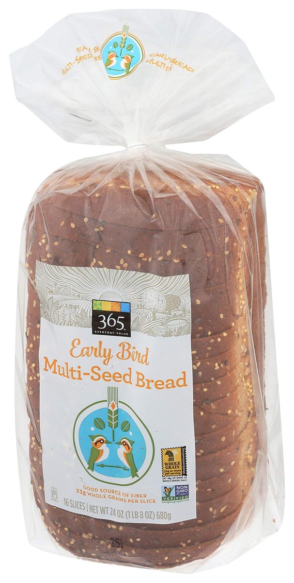 365 Everyday Value, Early Bird Multi-Seed Bread , 16 slices
