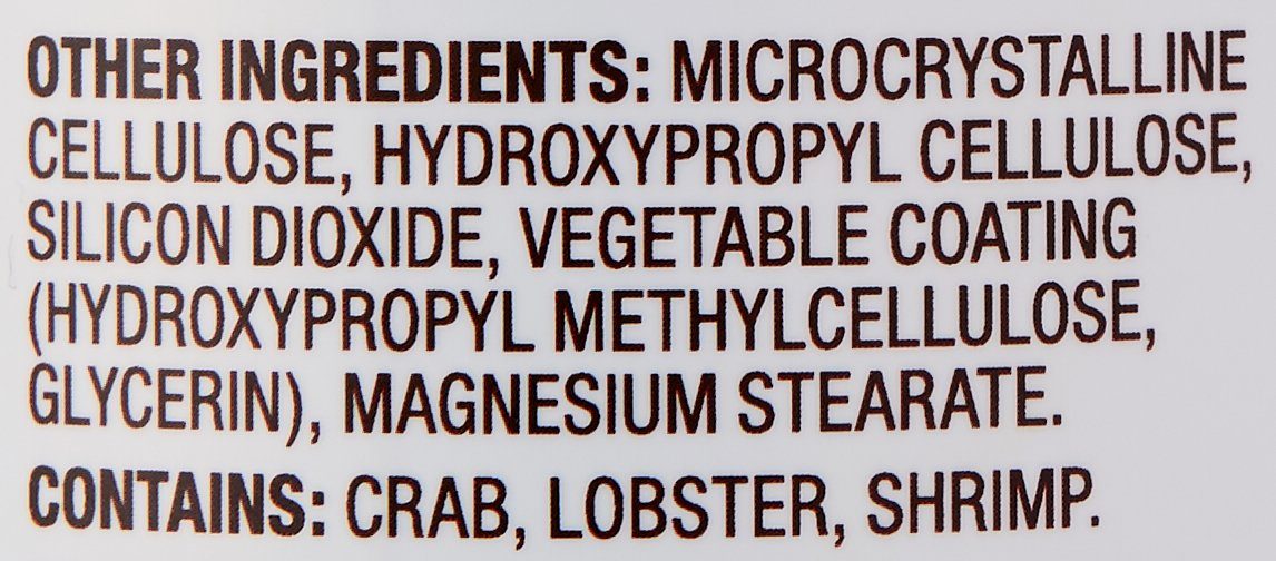 Amazon Elements Glucosamine Complex, Glucosamine Chondroitin MSM, 190 Tablets, 3 month supply