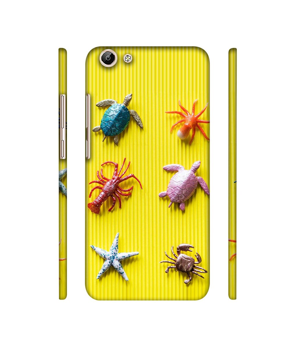 Amazon Brand - Solimo Designer Sea Animals 3D Printed Hard Back Case Mobile Cover for Vivo Y69