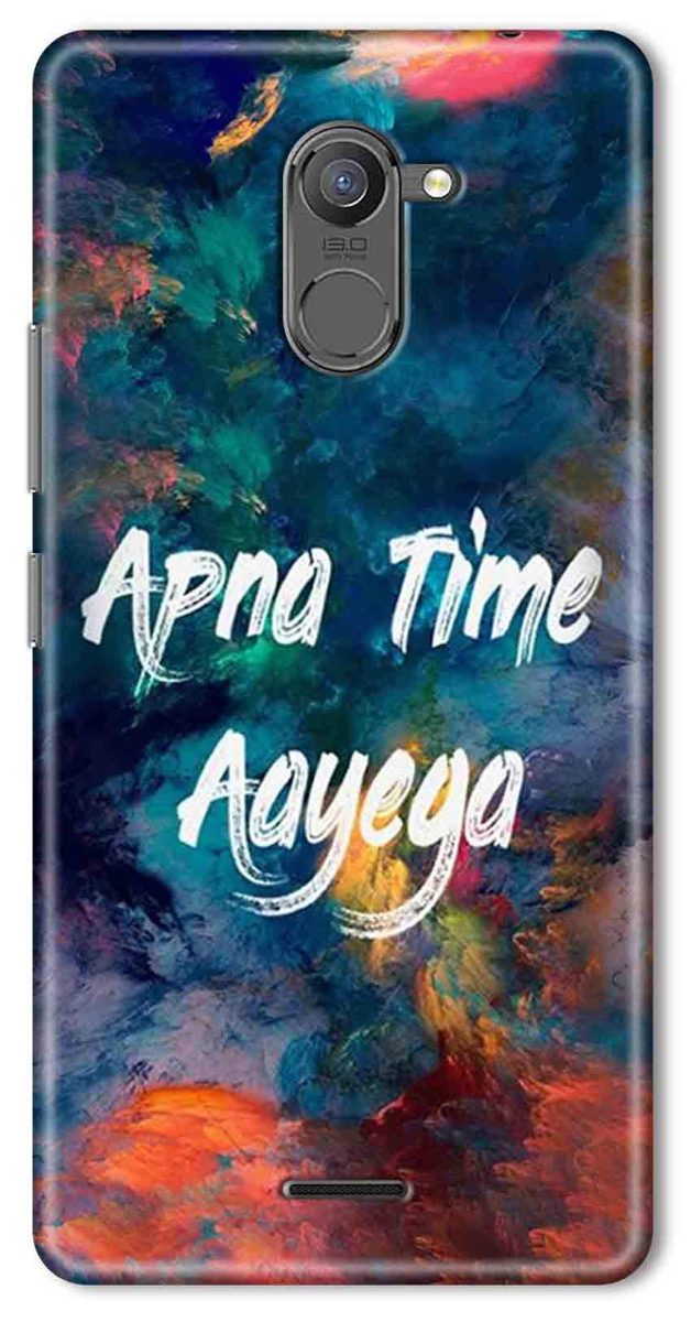 Amazon Brand - Solimo Designer Apna Time Ayega Design 3D Printed Hard Back Case Mobile Cover for Infinix Hot 4 Pro