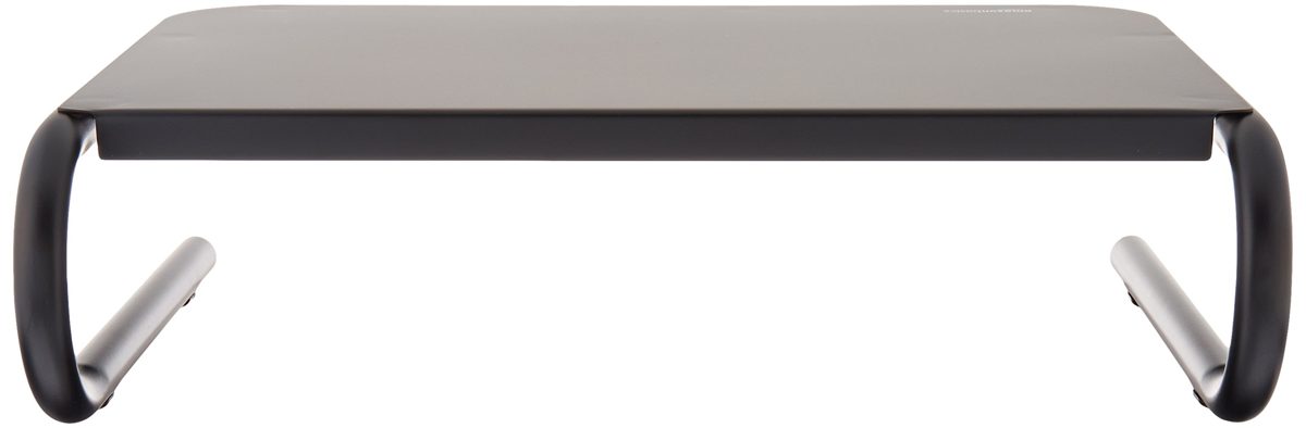 AmazonBasics Metal Monitor Stand, Black, 8-Pack