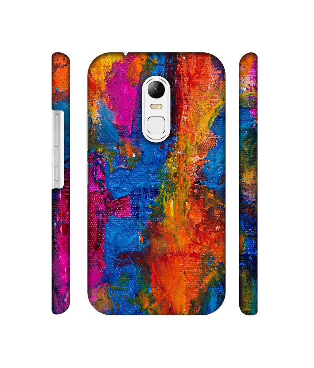 Amazon Brand - Solimo Designer Dark Multicolor Canvas 3D Printed Hard Back Case Mobile Cover for Lenovo Vibe X3