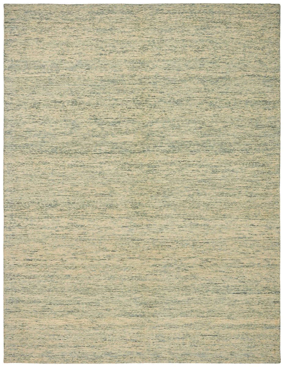 Stone & Beam Contemporary Speckle Wool Runner Rug, 2' 3" x 7' 6", Seafoam