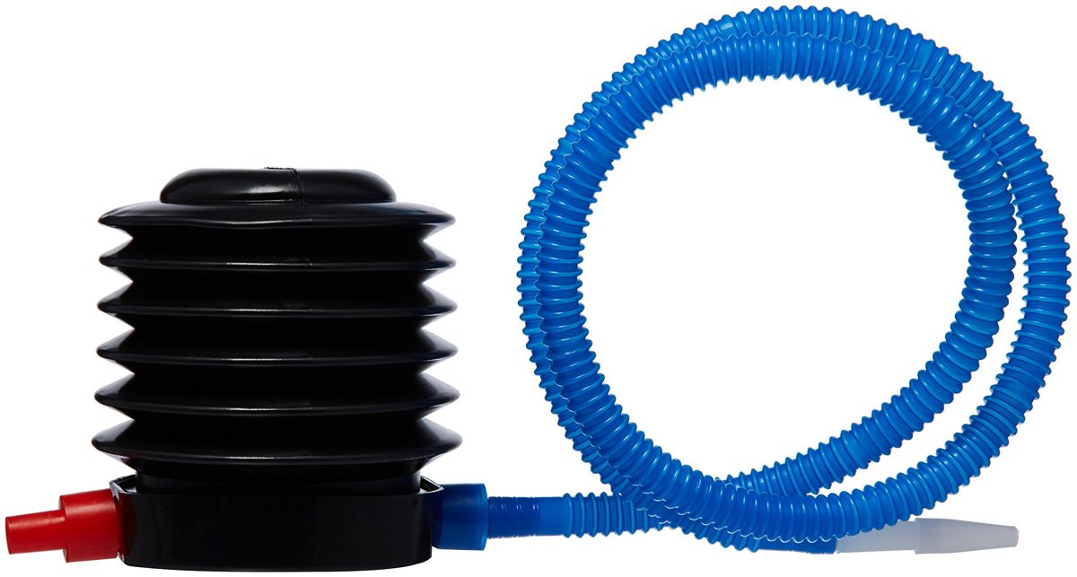 AmazonBasics Balance Ball with Foot Pump - 55cm, Black