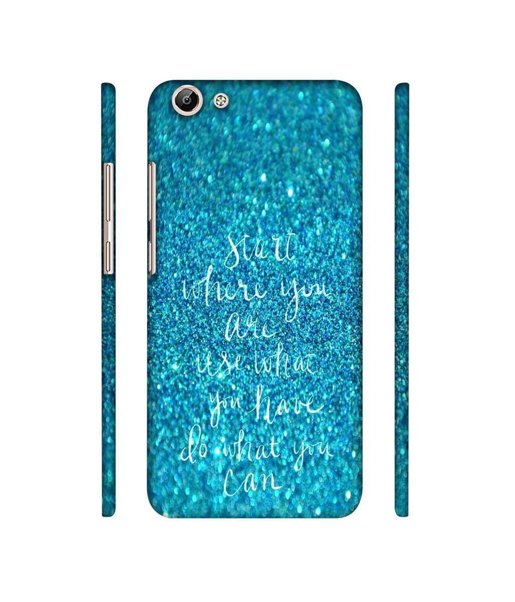Amazon Brand - Solimo Designer Start were You are 3D Printed Hard Back Case Mobile Cover for Vivo Y69