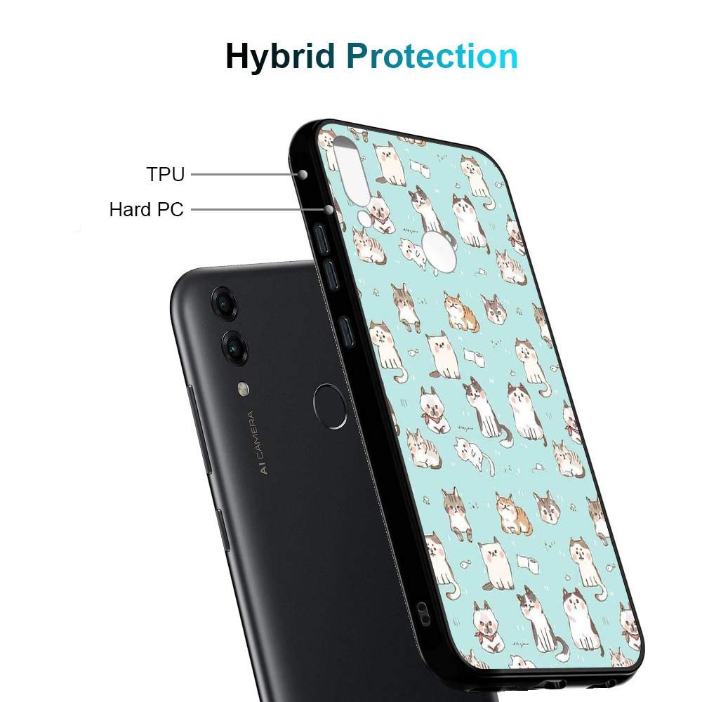Amazon Brand - Solimo Designer Meow Printed Hard Back Case Mobile Cover forHonor 8C (D1271)