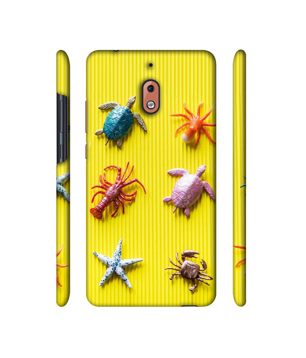 Amazon Brand - Solimo Designer Sea Animals 3D Printed Hard Back Case Mobile Cover for Nokia 2.1