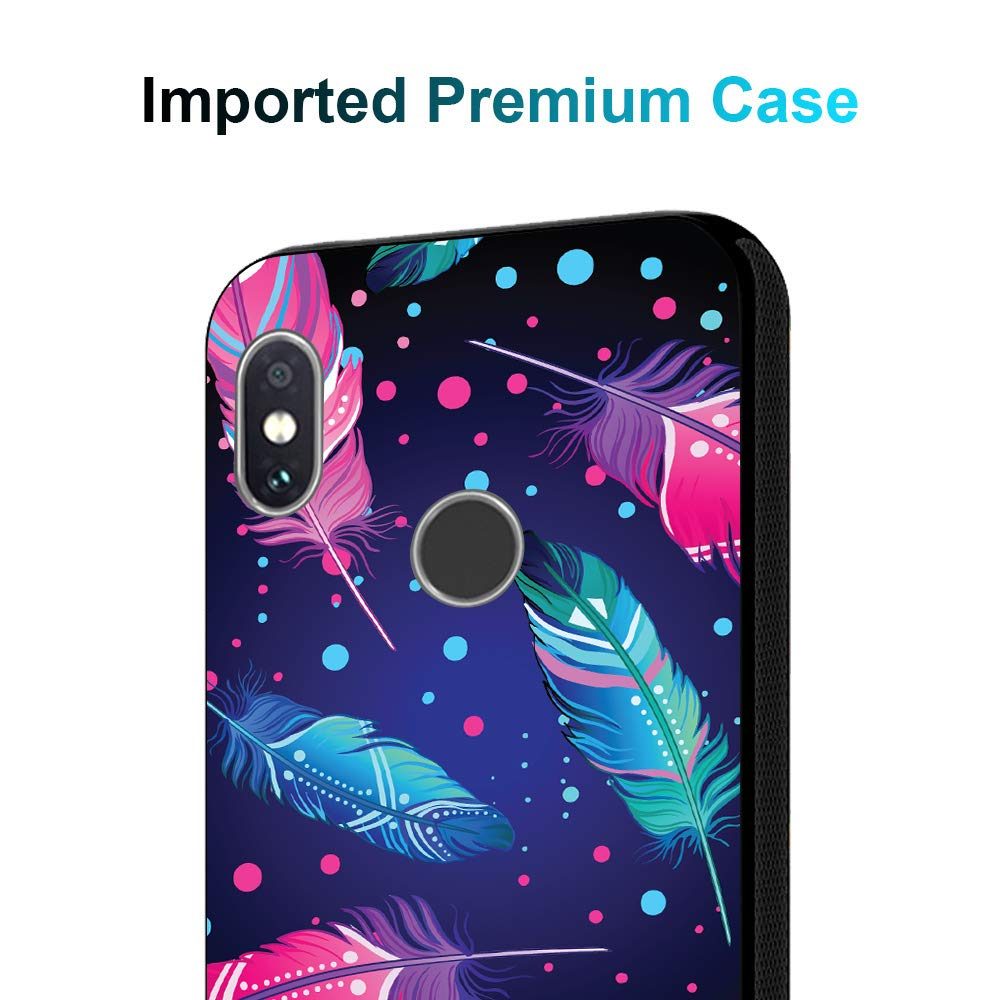 Amazon Brand - Solimo Designer Feather Printed Hard Back Case Mobile Cover for Redmi Note 5 Pro