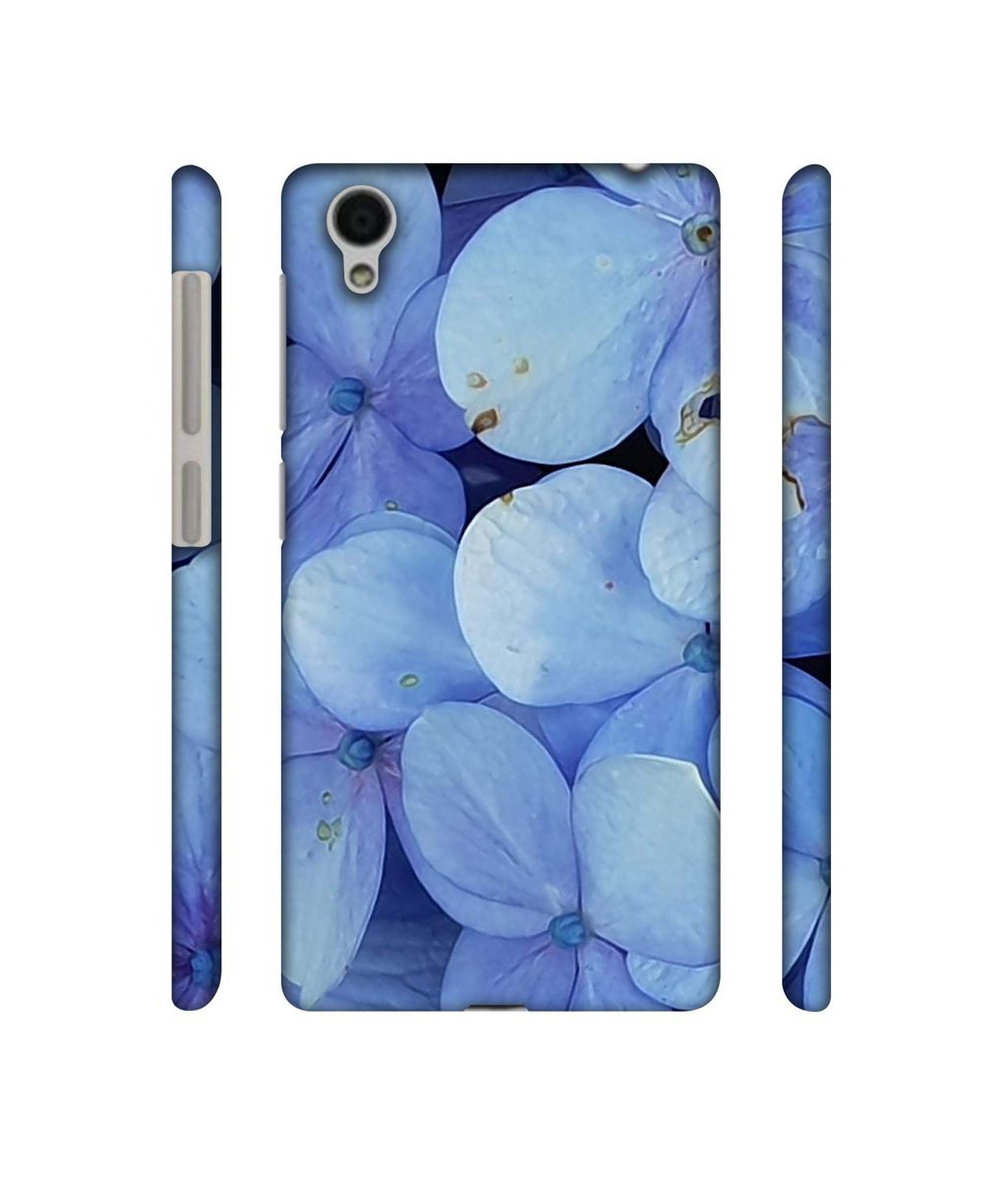 Amazon Brand - Solimo Designer Light Blue Flower Photography 3D Printed Hard Back Case Mobile Cover for Vivo Y51L