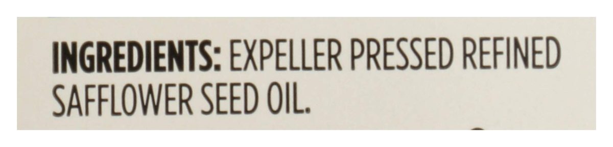 365 by Whole Foods Market, Expeller Pressed Cooking Oil, Safflower Seed, 33.8 Fl Oz