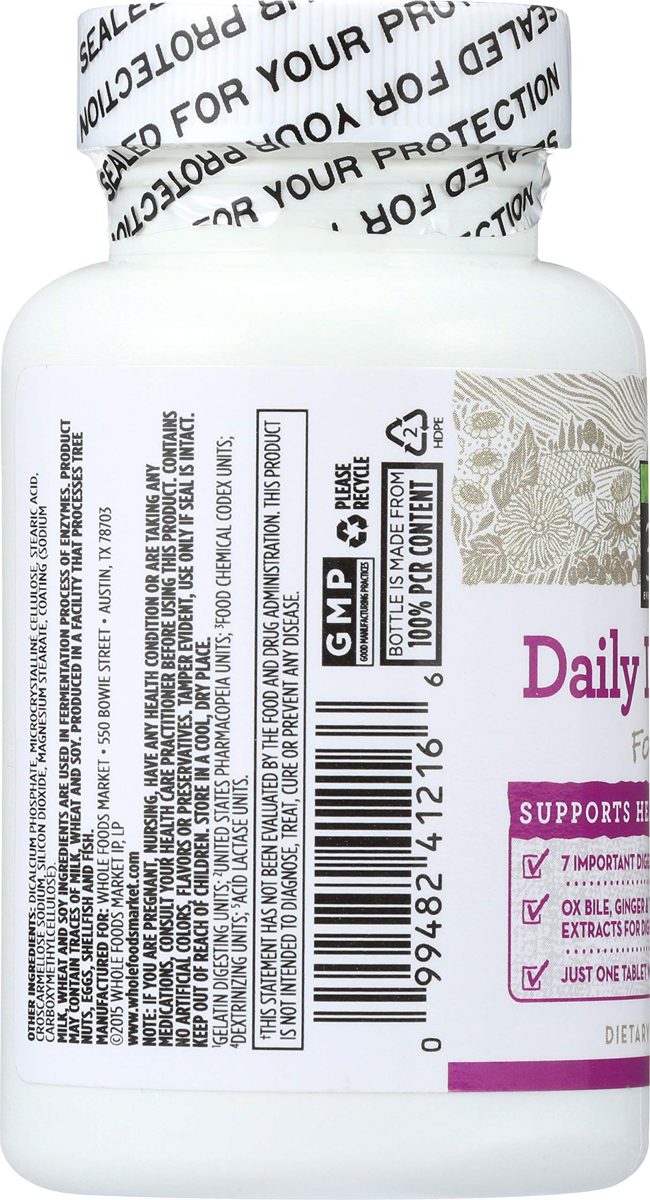 365 Everyday Value, Daily Digestive Formula, 100 ct