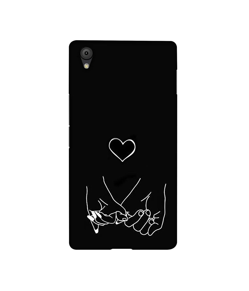 Amazon Brand - Solimo Designer Holding Hands 3D Printed Hard Back Case Mobile Cover for Oneplus X