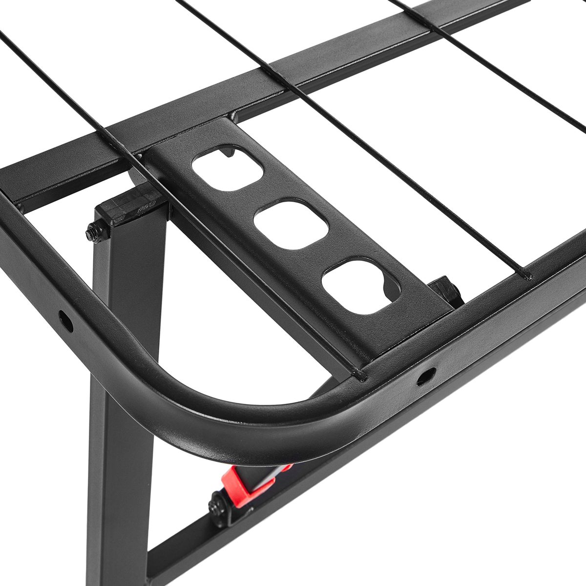AmazonBasics Foldable Platform Bed Frame, Tool-Free Assembly, 18-Inch Height for Under-Bed Storage