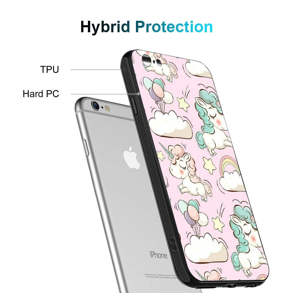 Amazon Brand - Solimo Designer Magical Unicorn Printed Hard Back Case Mobile Cover for Apple iPhone 8/7 (D1268)
