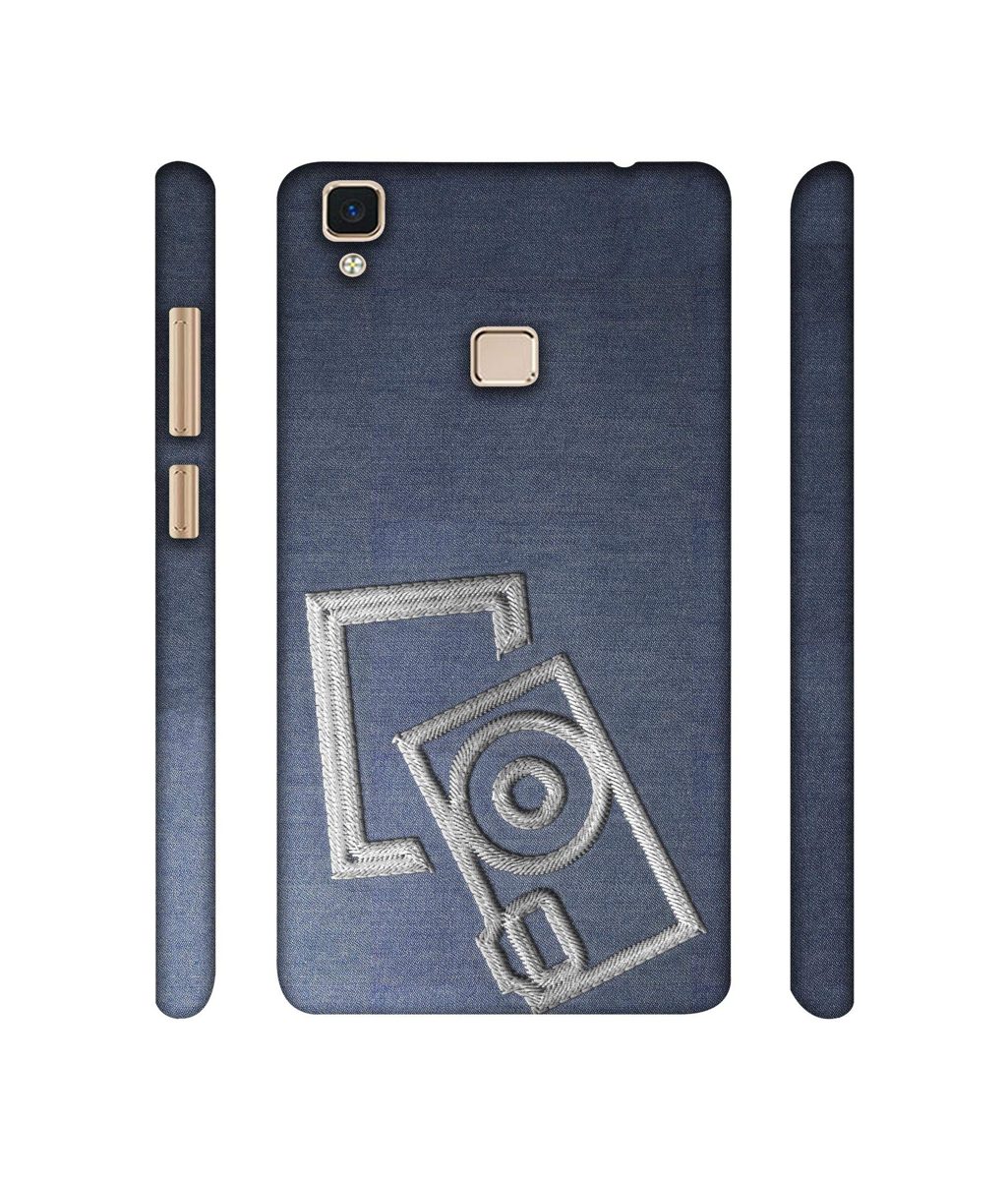 Amazon Brand - Solimo Designer Camera Embroidery 3D Printed Hard Back Case Mobile Cover for Vivo V3 Max