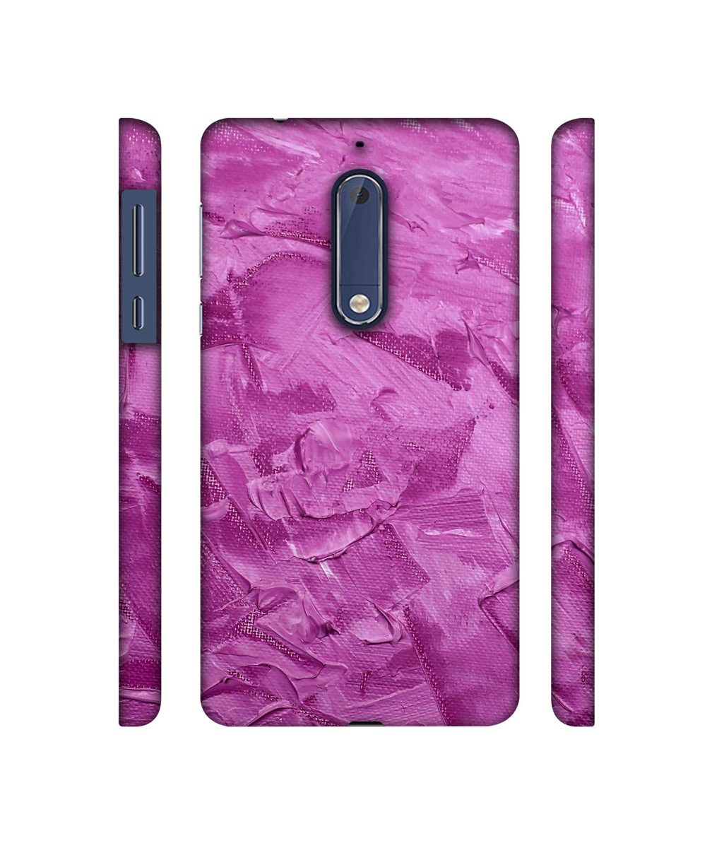 Amazon Brand - Solimo Designer Pink Paint 3D Printed Hard Back Case Mobile Cover for Nokia 5