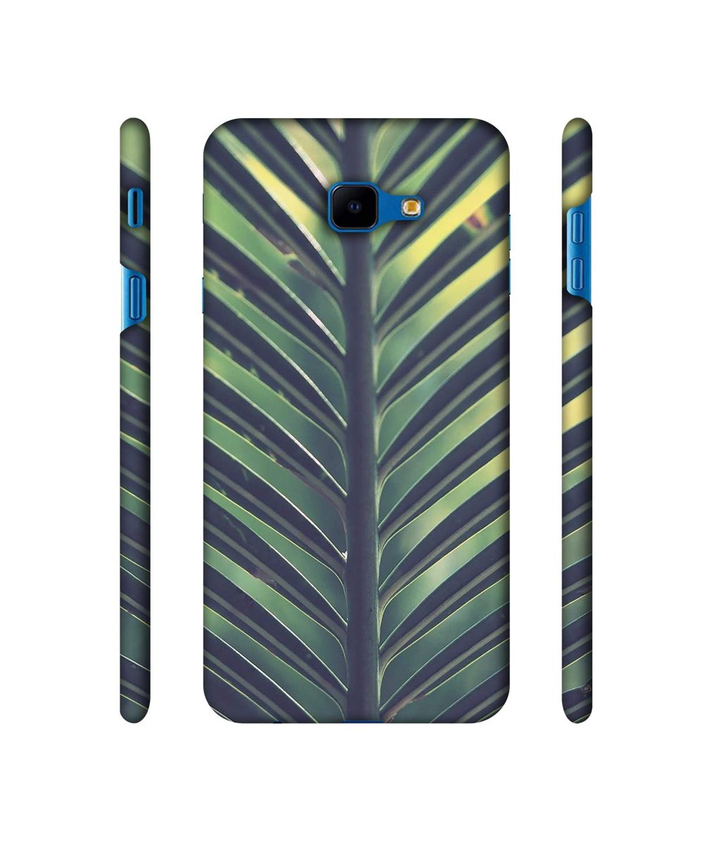 Amazon Brand - Solimo Designer Leaf Texture 3D Printed Hard Back Case Mobile Cover for Samsung Galaxy J4 Core