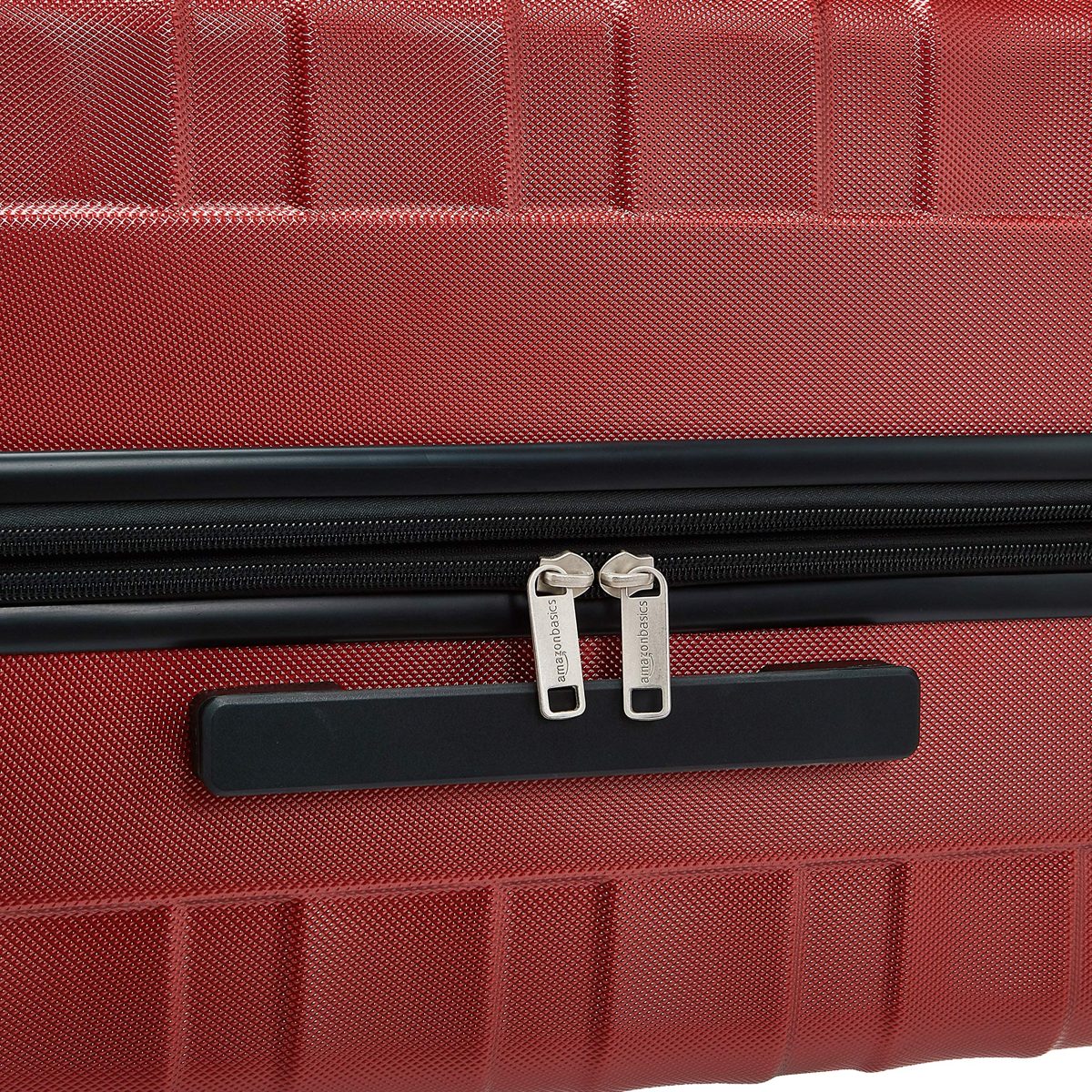 AmazonBasics 28" ABS Hardside Spinner Luggage, Red