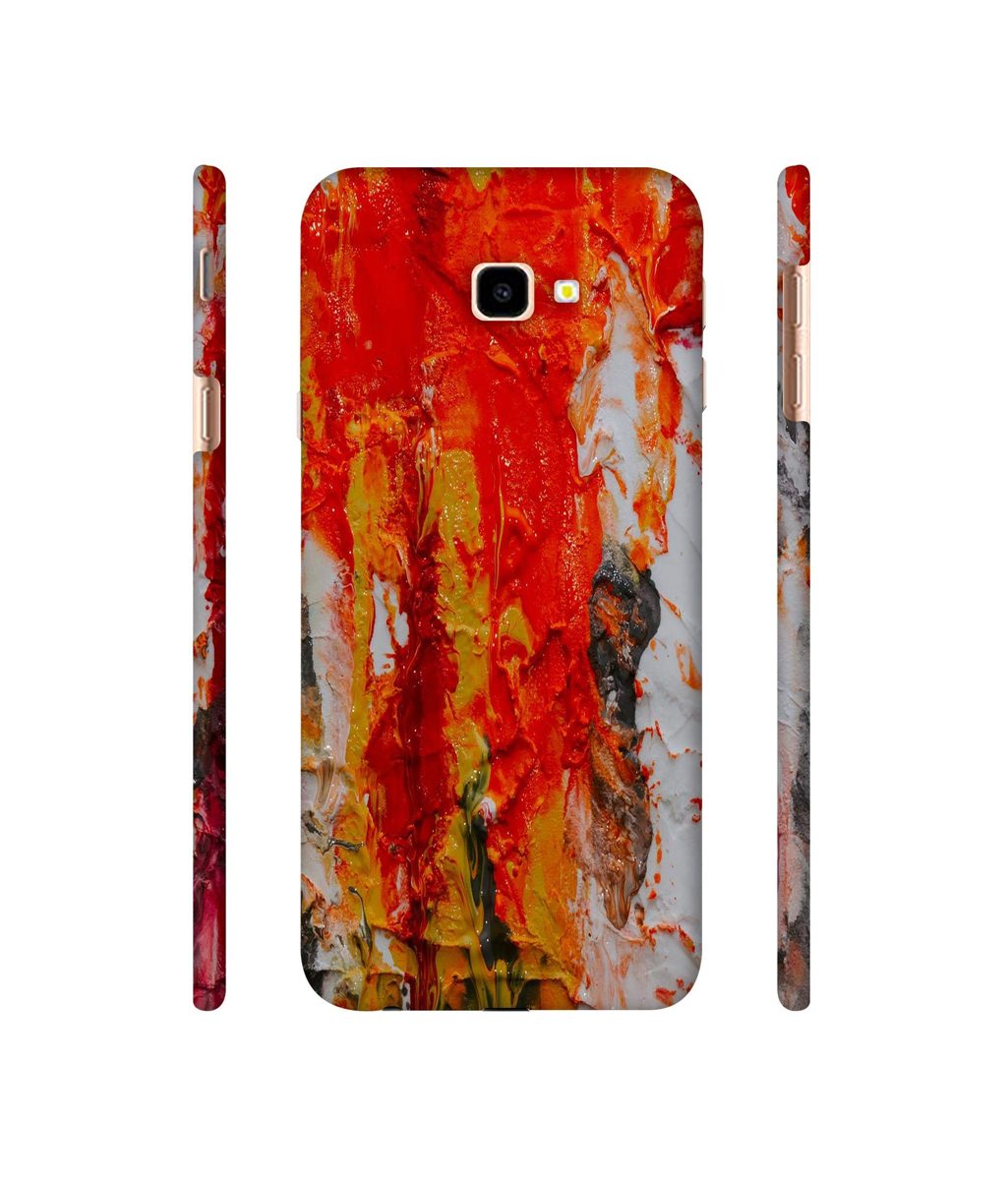 Amazon Brand - Solimo Designer Orange Color Spread 3D Printed Hard Back Case Mobile Cover for Samsung Galaxy J4 Plus
