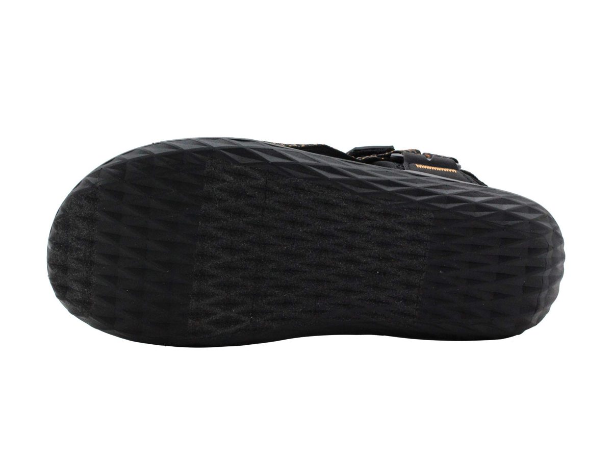 Amazon Essentials Women's Emily Sandal, Black, 8 Medium US