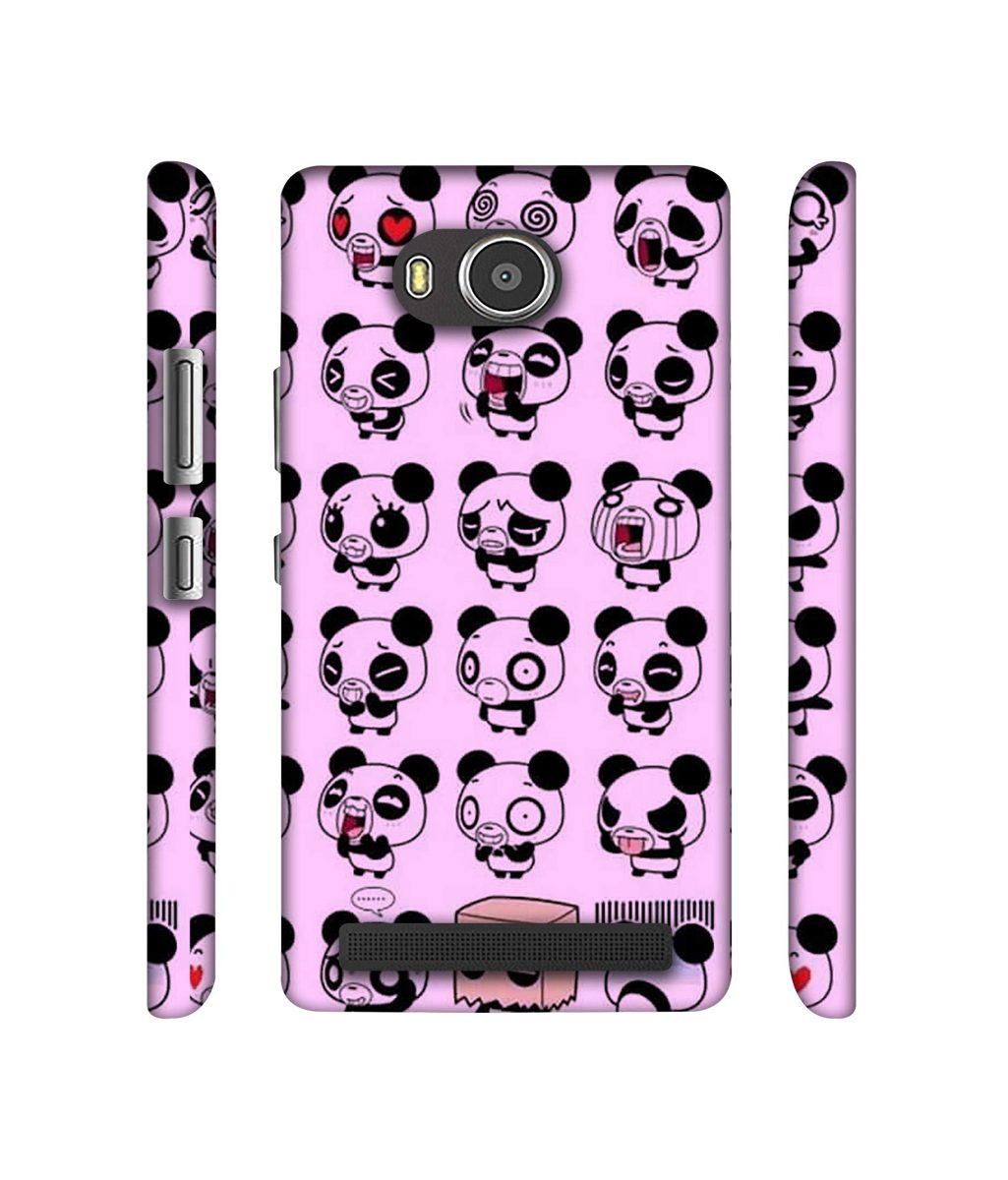 Amazon Brand - Solimo Designer Panda Experation 3D Printed Hard Back Case Mobile Cover for Lenovo A7700