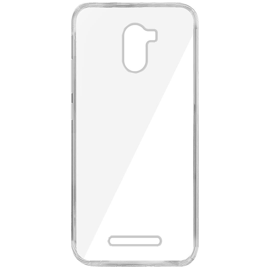 Amazon Brand - Solimo Mobile Cover for Karbonn Aura Power 4G Plus (Soft & Flexible Back Case), Transparent