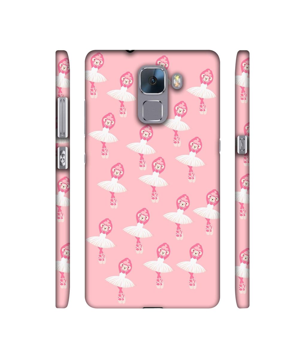 Amazon Brand - Solimo Designer Monkey with Skart 3D Printed Hard Back Case Mobile Cover for Huawei Honor 7