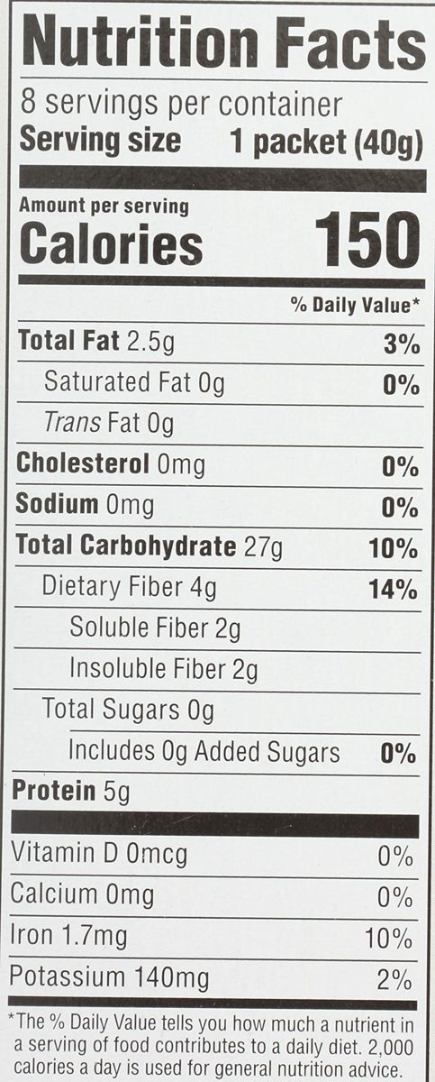 365 Everyday Value, Organic Instant Oatmeal Original, 11.2, 8 ct