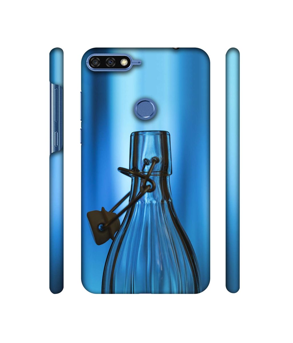 Amazon Brand - Solimo Designer Blue Bottle 3D Printed Hard Back Case Mobile Cover for Huawei Honor 7A