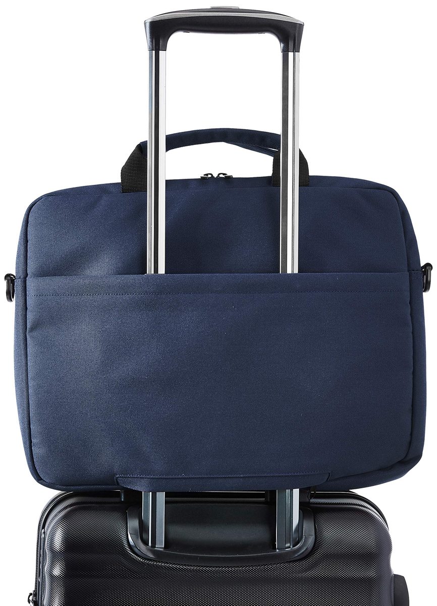 AmazonBasics Business Laptop Case, navy blue 38 CM