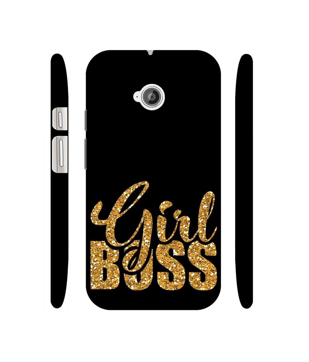 Amazon Brand - Solimo Designer Sparkle Girl Boss 3D Printed Hard Back Case Mobile Cover for Motorola Moto E 2nd Generation