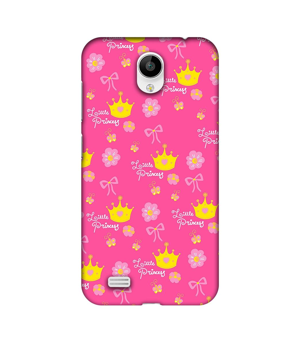 Amazon Brand - Solimo Designer Little Princess Pattern 3D Printed Hard Back Case Mobile Cover for Vivo Y21L