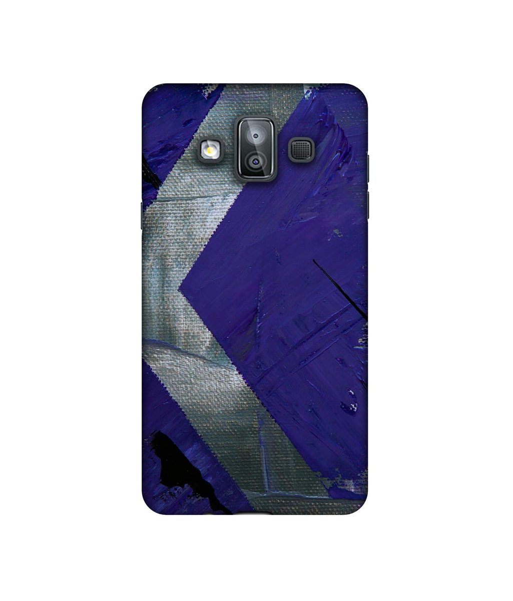 Amazon Brand - Solimo Designer Purple and Gray Texture 3D Printed Hard Back Case Mobile Cover for Samsung Galaxy J7 Duo