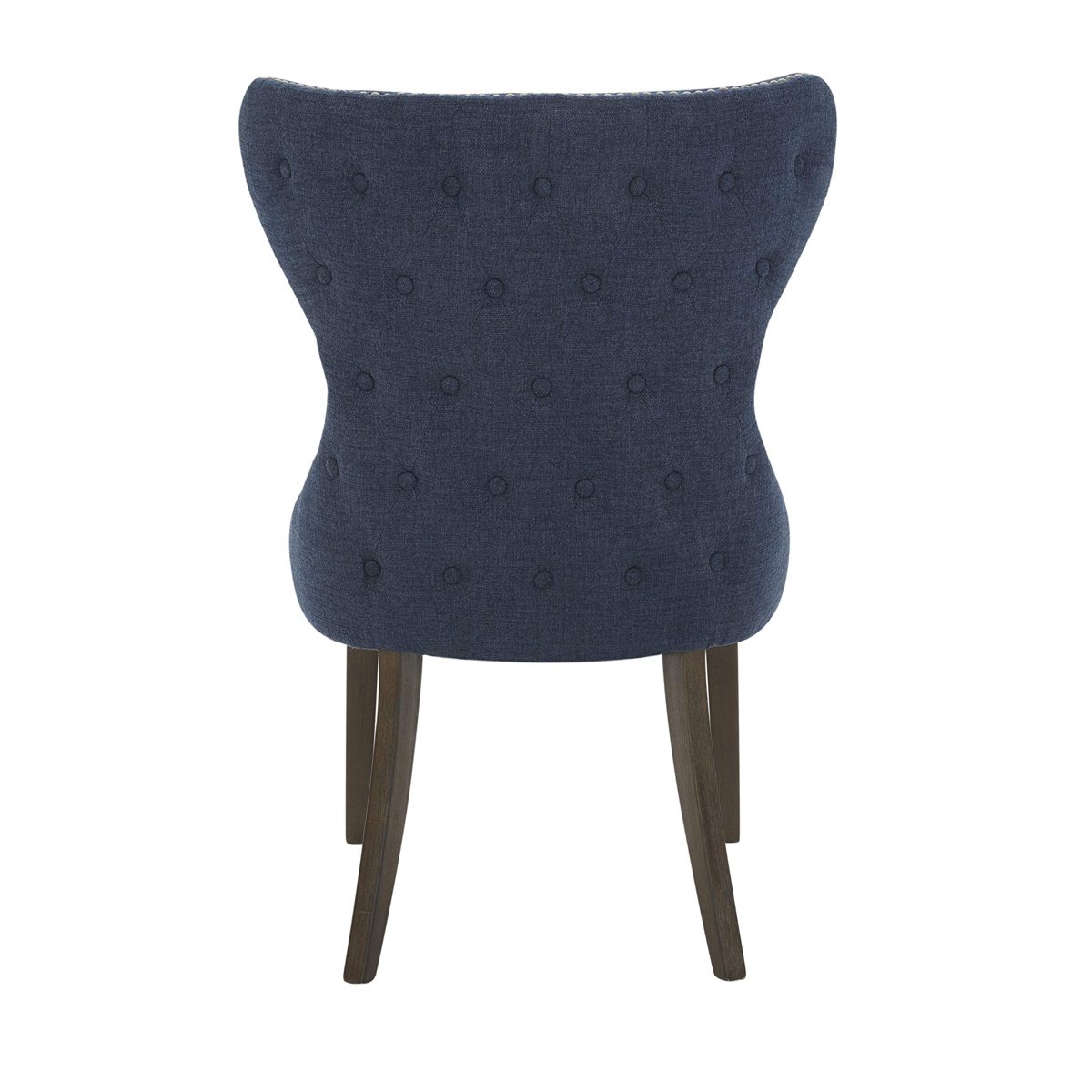 Amazon Brand – Stone & Beam Flanigan Curved-Back Upholstered Dining Chair, 24.4"W, Midnight