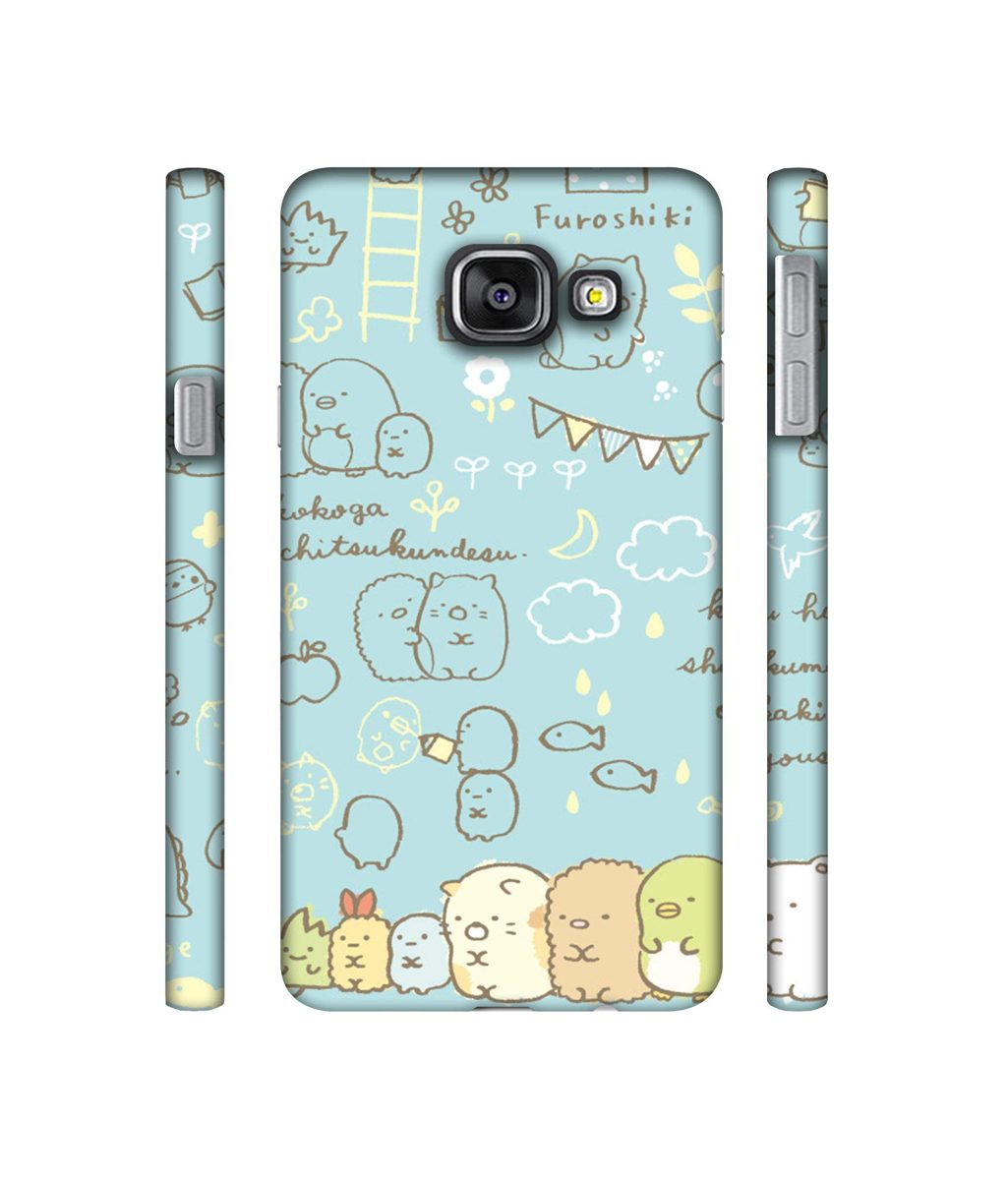 Amazon Brand - Solimo Designer Random 3D Printed Hard Back Case Mobile Cover for Samsung Galaxy A3 (2016)